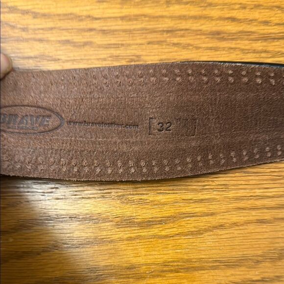 Brave leather belt main image 4